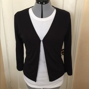 Ann Taylor Black Cardigan